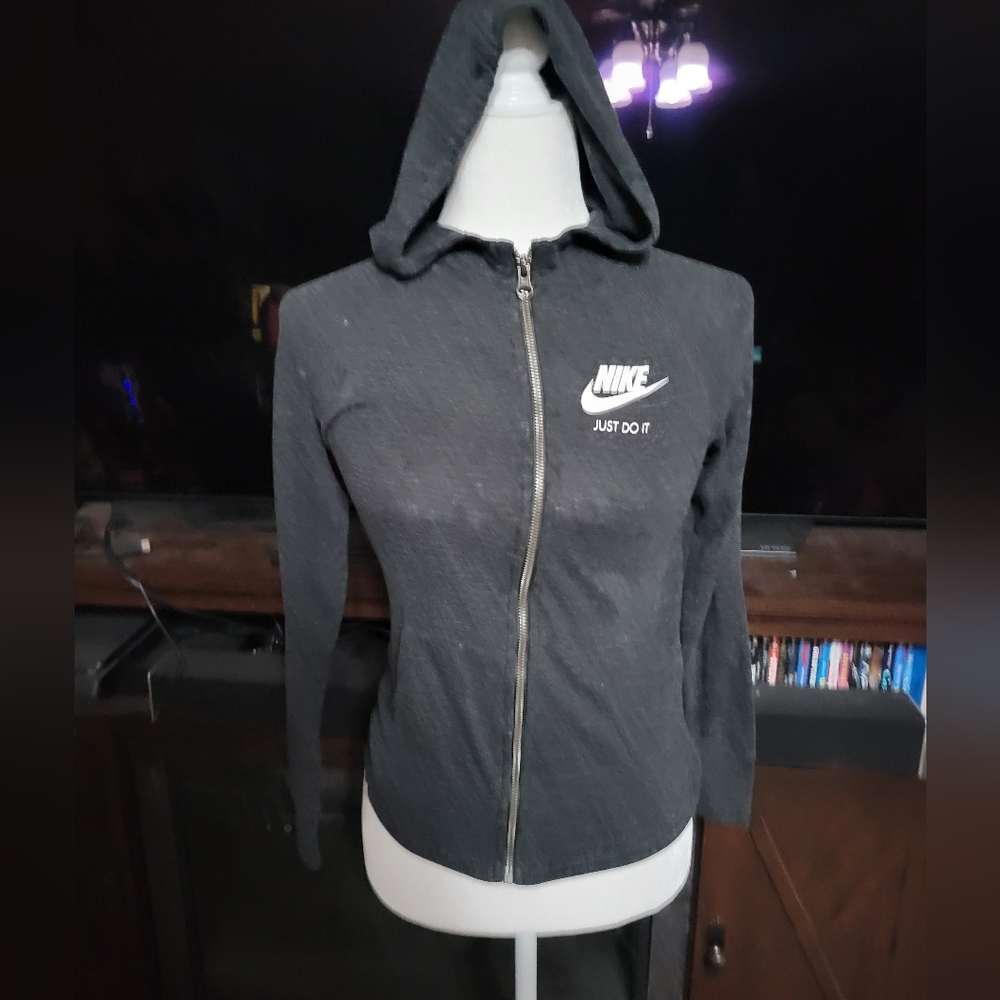 Nike Youth size L zip up hoodie sweatshirt